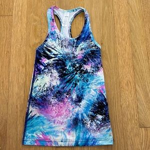 Girls Ivivva racerback tank top, size 6
